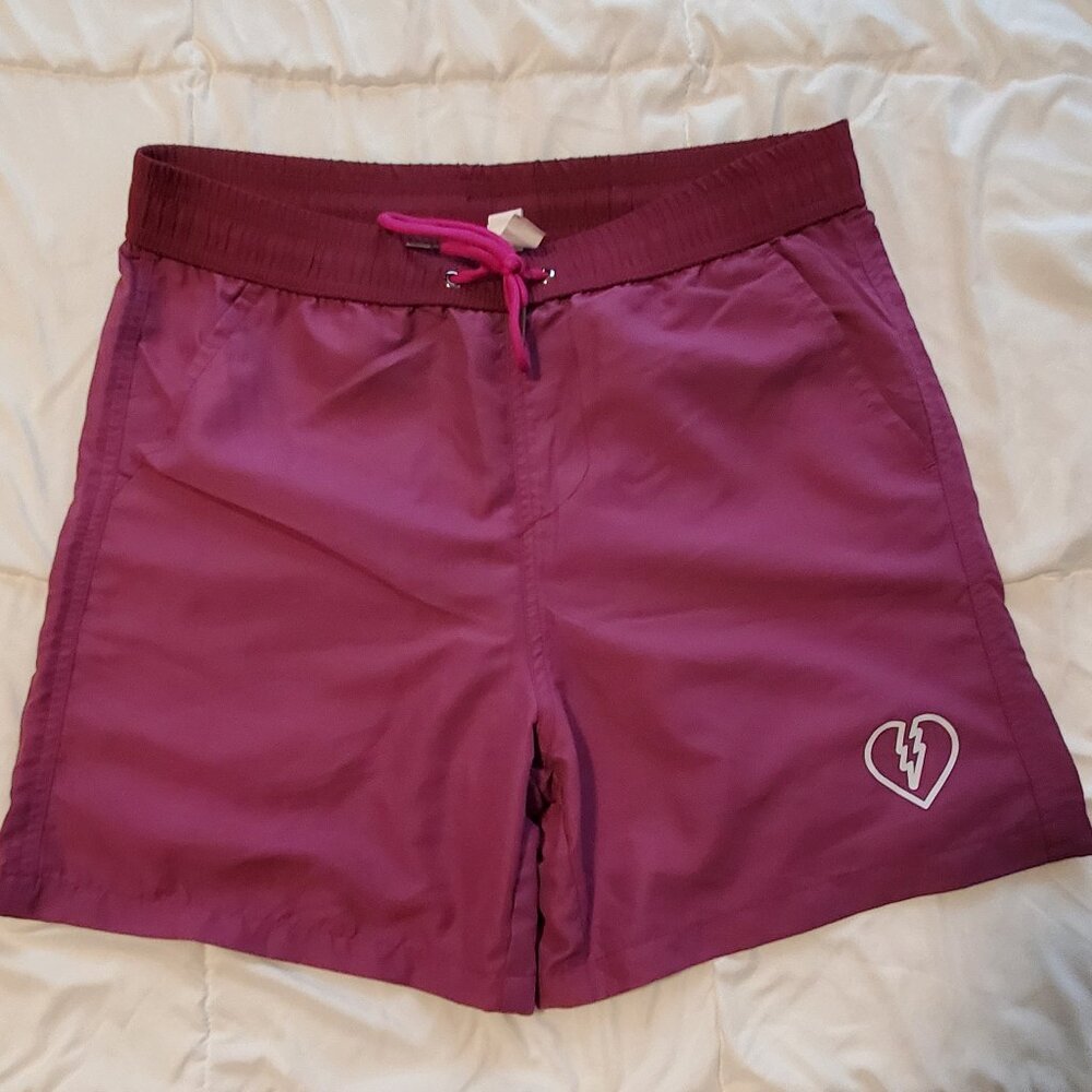 Beautiful Bastard Color Changing Shorts in Muave  M